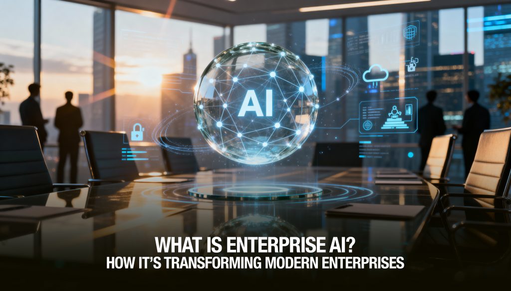Enterprise AI transforming modern businesses with generative AI and chatbot solutions